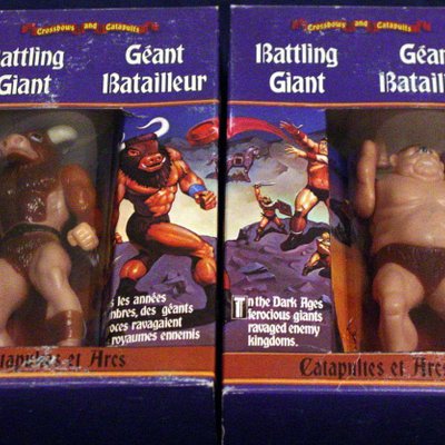 Crossbows and Catapults Battling Giants: Cyclops and Minotaur