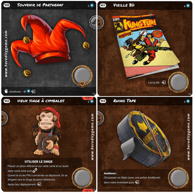 Heredity: Goodies Promo Cards