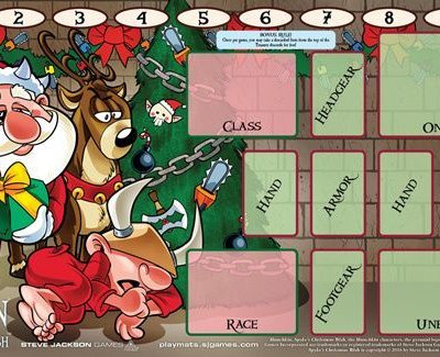 Munchkin: Playmat – Spyke's Christmas Wish