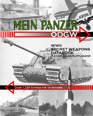 Mein Panzer: WWII Secret Weapons Databook
