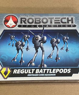 Robotech RPG Tactics: Zentraedi Regult Battlepod Squadron