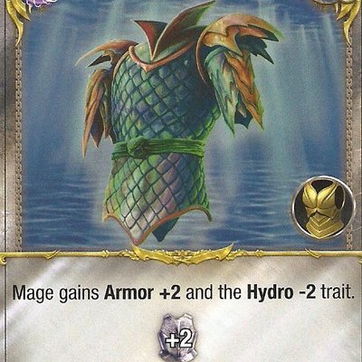 Mage Wars: Leviathan Scale Armor Promo Card