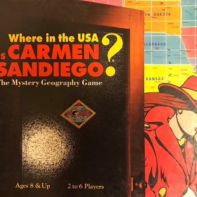 Where in the USA is Carmen Sandiego?