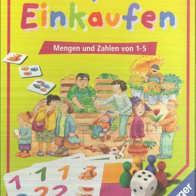 Ich spiele Einkaufen