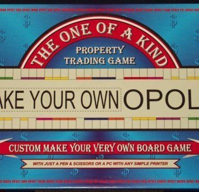 Make Your Own Opoly