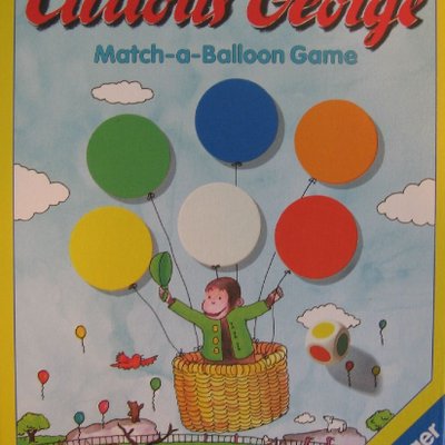 Curious George Match-a-Balloon Game