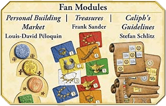 Alhambra: Designers' Expansion – The Personal Building Markets / Caliph's Guidlines / Treasures