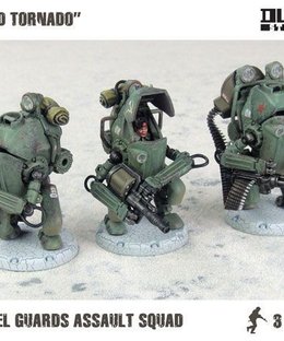 Dust Tactics: Steel Guards Assault Squad – "Red Tornado"