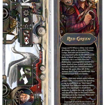 Steampunk Rally: Red Green