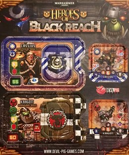 Warhammer 40,000: Heroes of Black Reach – Cassius and Kragott Promo