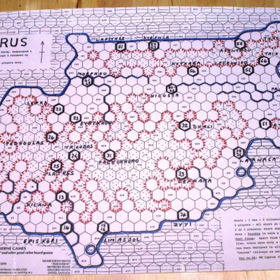 Railway Rivals Map CY: Cyprus