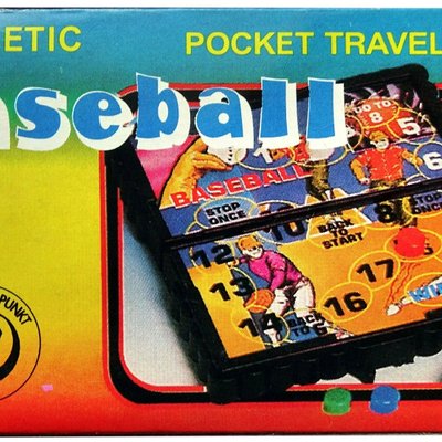 Magnetic Baseball Pocket Travel Game