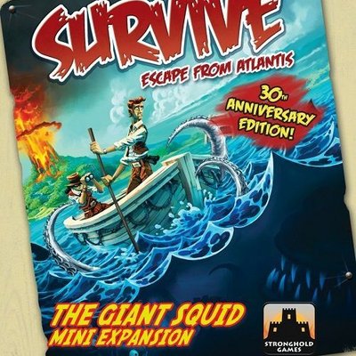 Survive: Escape from Atlantis! – The Giant Squid Mini Expansion