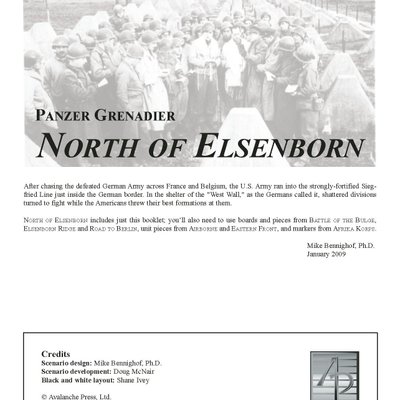Panzer Grenadier: North of Elsenborn