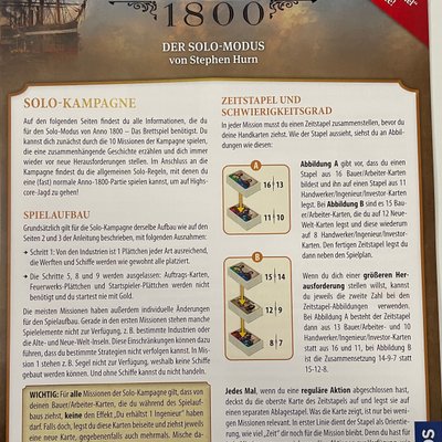 Anno 1800: Der Solo-Modus