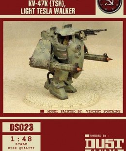 Dust Tactics: KV-47K (TSH) Light Tesla Walker – "Anatoly"