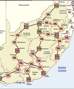 The Transvaal Ablaze: A Solitaire Game of the Boer Wars in South Africa