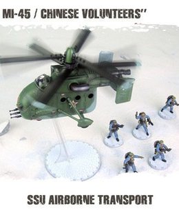 Dust Tactics: SSU Airborne Transport – "MIL MI-45 / Chinese Volunteers"