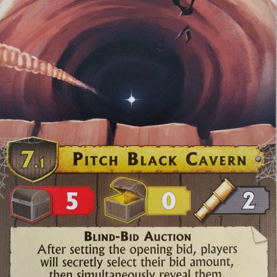 Vault Wars: Pitch Black Cavern Promo Card