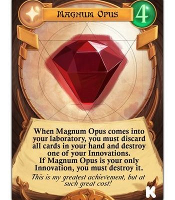 Chaos & Alchemy: Magnum Opus Kickstarter Promo Card