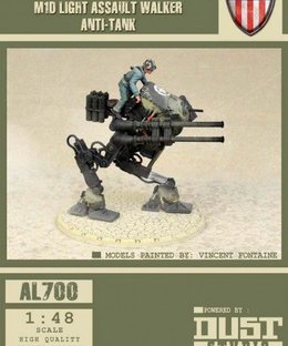 Dust Tactics: M1D Light Assault Walker Anti-tank – "Bushmaster"