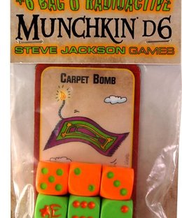 +6 Bag o' Radioactive Munchkin d6