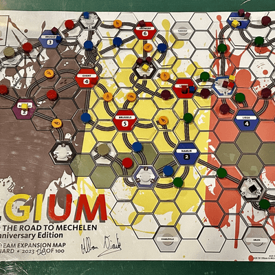 Age of Steam Expansion: 18xxBelgium – The Road to Mechelen
