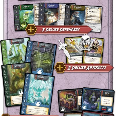 Tiny Epic Defenders: The Dark War – Kickstarter Deluxe Promo Pack