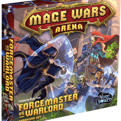 Mage Wars Arena: Forcemaster vs Warlord Expansion Set