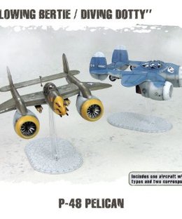 Dust Tactics: Allies P-48 Pelican – "Bellowing Bertie / Diving Dotty"
