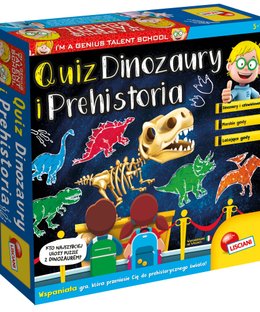 I'm a Genius Talent School: Quiz dinozaury i prehistoria