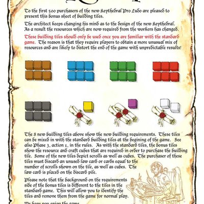 Keythedral: Expansion