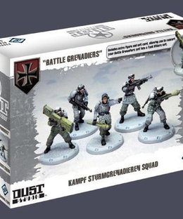 Dust Tactics: Kampf Sturmgrenadieren Squad – "Battle Grenadiers"