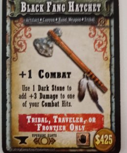 Shadows of Brimstone: Black Fang Hatchet