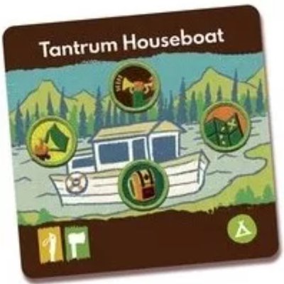 Camp Pinetop: Tantrum Houseboat Promo Card