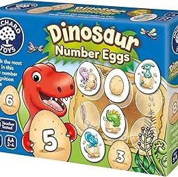 Dinosaur Number Eggs