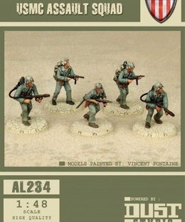 Dust Tactics: USMC Assault Squad – "Hell Blazers"