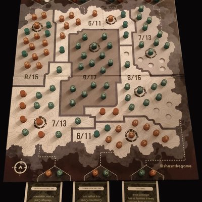 SHASN: Game board for 2-3 players