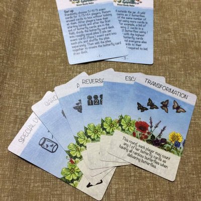 The Butterfly Garden: Event Cards