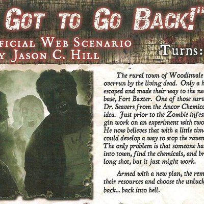 Last Night on Earth 'We've Got To Go Back!' Scenario