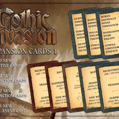 Gothic Invasion: Cards Expansion 1