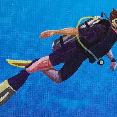 The Great Barrier Reef Card Game: Scuba Diver Promo