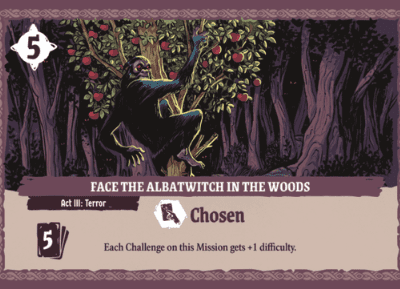 Witchcraft: The Albatwitch Promo Card