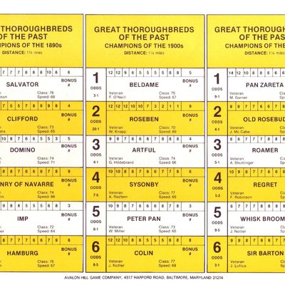 Win, Place & Show: Great Thoroughbreds 1860's-1910's