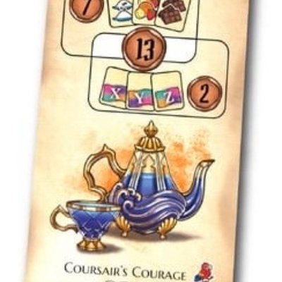 Pirates of the High Teas: Coursair's Courage Promo Card