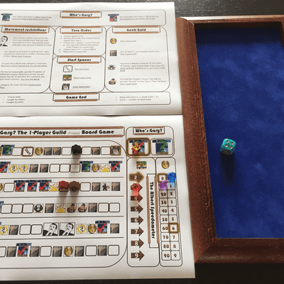 Who's Gary: The 1-Player Guild (crappy) Board Game