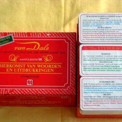 Het Groot Van Dale Spel der Nederlandse Taal: Etymologie
