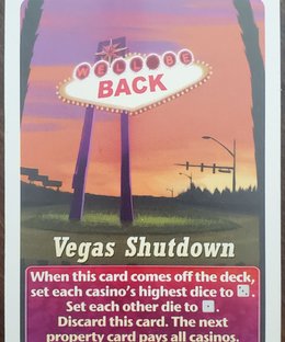 Lords of Vegas: Underworld – Vegas Shutdown Promo Card