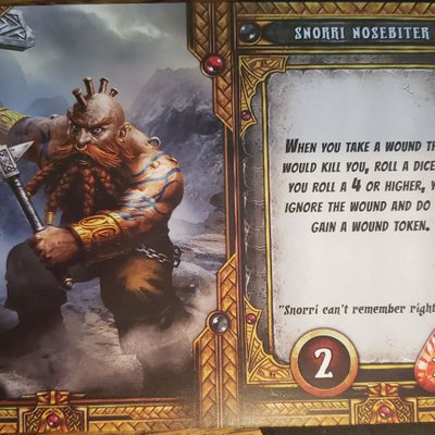 Doomseeker: Snorri Nosebiter Promo Card