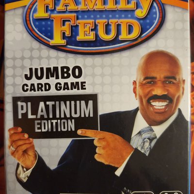 Family Feud Jumbo Card Game: Platinum Edition
